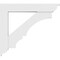 Ekena Millwork Standard Balboa Architectural Grade PVC Bracket With Traditional Ends, 5"W x 36"D x 36"H BKTP05X36X36BOA01 - alternate 2